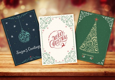 7 Fun Ways to Display Holiday Cards